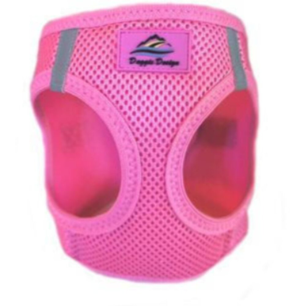 NWT DOGGIE DESIGN AMERICAN RIVER CHOKE FREE Dog HARNESS PINK 2XL